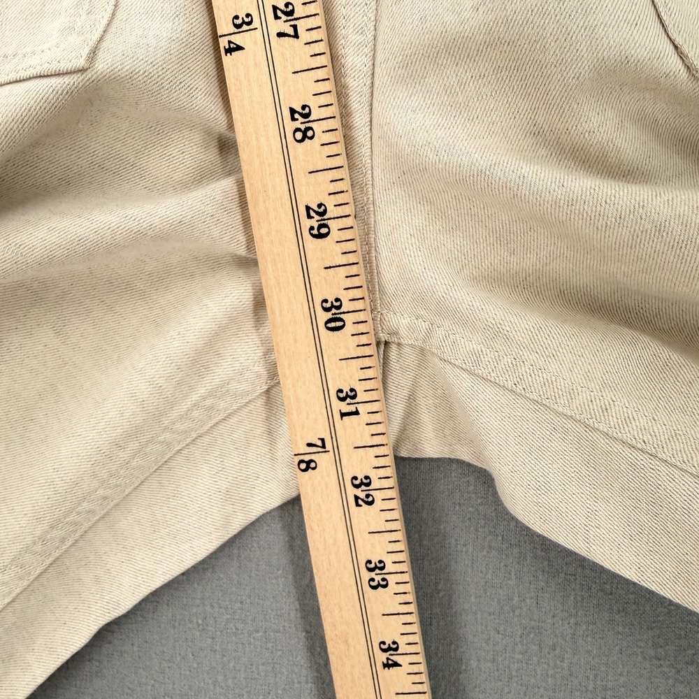 OUTERKNOWN Station Jumpsuit Womens Small Natural Beige Linen Cotton Utility NEW - Picture 14 of 16